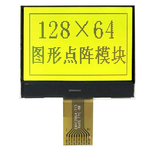 128x64 grafik LCD monoxromli LCD displey moduli